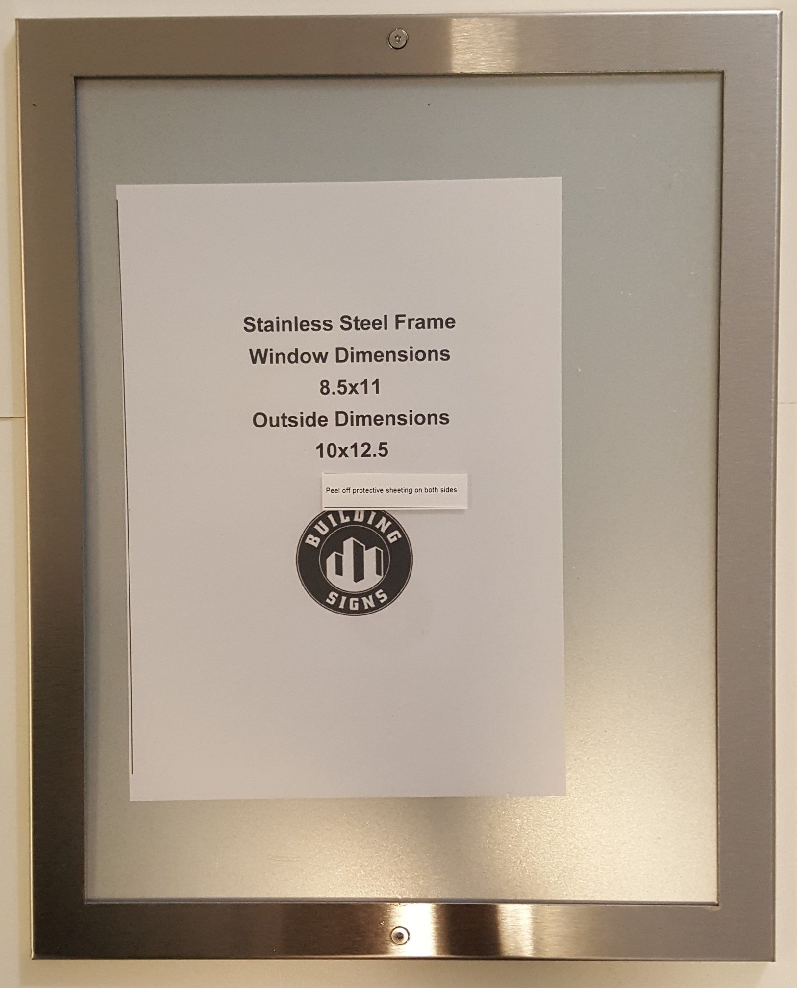 Amazon.com - BUILDINGSIGNS.COM Elevator Picture Frame 8.5X11